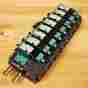 082sa415k Numatics Flexiblock 9 Port Manifold With 8 Valves 3 Qty Solenoid