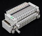 10-vq1101ny-5 10-vq1201ny-5 Smc Lot Of Modules Valve Manifold Unit