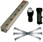 110242ss Exair Corporation Stainless Steel Super Air Knife Kit Scfm Per
