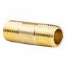 117c1-1-2 Unbranded Npt Long Male Pipe Nipple Threaded Brass 684659122339