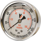 Gauge-0-1500 2240gxb1500 Valley Instrument Grade Back Mount Glycerin Filled Psi