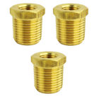 28106 28106-3pack Midland Metal Mfg Three Mnpt Fnpt Solid Brass 685650078762