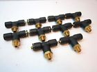 3108 62 14dot Legris Lot Of Tube Npt Male Branch Tees New