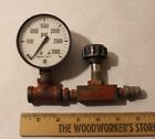 36565 Usg Vintage Pressure Gauge Us Psi Diam Steampunk