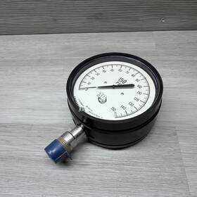 3d Instruments 25504-24c51 Pressure Gauge 4-1/2 Inch Dia 1/2 Npt 0-150 Psi Read
