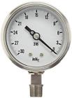 4001-2la Pic Gauge Dial Hg Vacuum Psi Range Male Npt