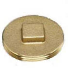0387538 42370 Oatey Brass Raised Head Plug 038753423708