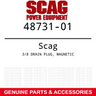 48731-01 Scag Genuine Drain Plug Magnetic Part