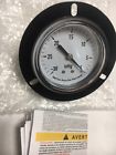 4fna9 Grainger Panel Mount Pressure Gauge To Hg Vac Mfr