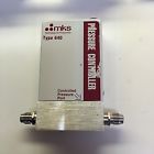 640a12tw1v22f Mks Pressure Controller Valve Type Range Torr