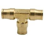 6937997091589 Dot Brass Push In Fitting Air Brake Tee