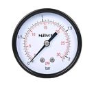 712755544196 Milson Pressure Gauge Black Steel Case Back Mount