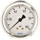 9767215 Wika Industrial Pressure Gauge Copper Alloy Wetted Psi