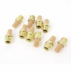 A14070200ux0593 Uxcell Male Thread Brass Air Exhaust Silencer Muffler Gold Tone
