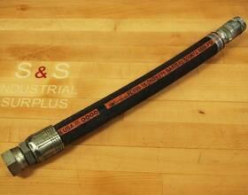 Dn25-275 Aeroquip Fc659-16 Hydraulic Hose 19 Inch Long Bar/sae 100r12 4000 Psi