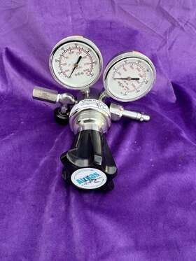 Y11-n114g Airgas Brass High Delivery Single Stage Regulator Max 3000 Psig
