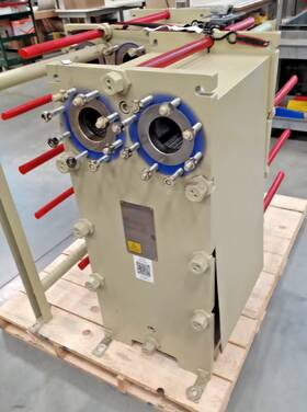 M10-bfg Alfa Laval 421.1 Sq Ft Used Heat Exchanger 145psi
