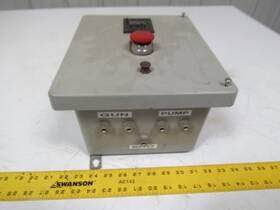 Pj1086h Allied Moulded Products Type 4x Polyester Junction Box With Pneumatic Counter 7 Safety Switch