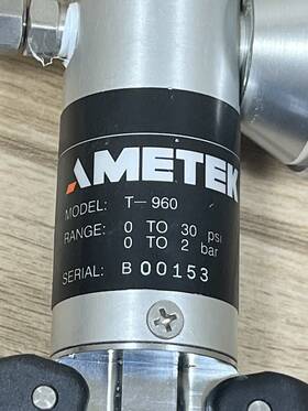 Am-t-960 Ametek Am-960 Pneumatic Pressure Pump To 30 Psi-gently Used