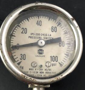 Ips-200-24sg Ametek Indicating Pressure Switch 0-100 Psi F1.4