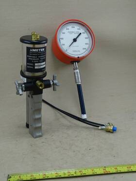 T-620 Ametek Portable Hydraulic Pressure Tester 0-5000psi Kit