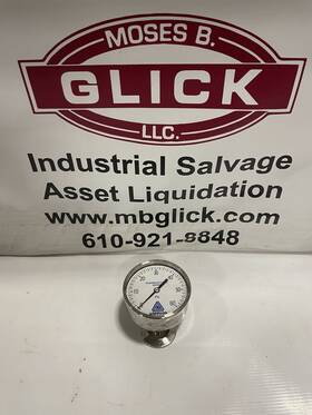 Em069010044021a Anderson 90mm Hygienic Pharmaceutical Pressure Gauge 0-60psi