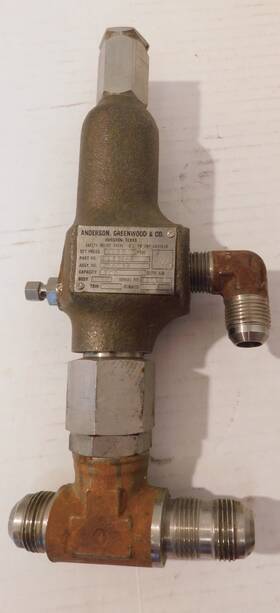 81s24-2 Anderson Greenwood & Co. Anderson. And Set Pressure 3800 Psig #