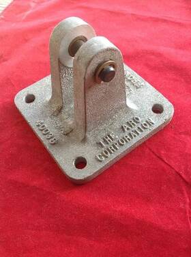 40039 Aro 1/2 Inch Cylinder Standoff Aluminum Eye Bracket Usnp