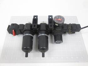R27221-600 Aro A9027 Pneumatic Filter Regulator Lubricator Assembly T66965