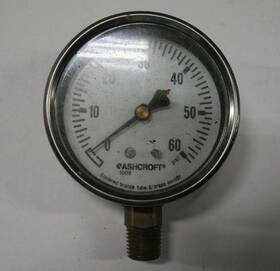 1008 Ashcroft 0538 0/60 Psi