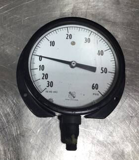 1ha45103020 Ashcroft Gauge 60 Psig See Images For Crack