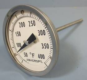 30eir060xpd50400f Ashcroft Pressure Gauge 50-400 Deg F