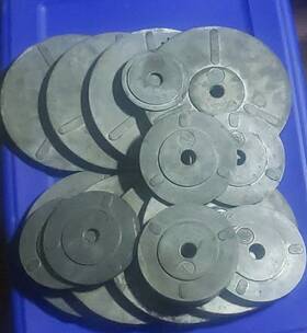 8-l100 Ashcroft Hydraulic Tester Weights - 15 Pieces