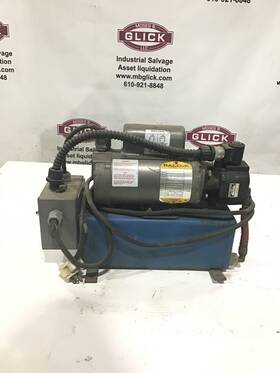 3-1736w87 Baldor Hydraulic Unit 1ph 3450rpm 1hp