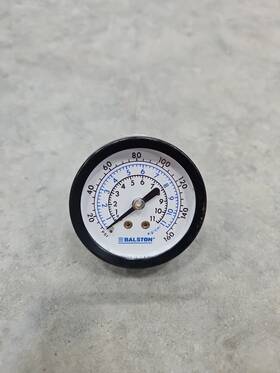 Balston 05-020-268 0-160 Psi 1 Inch Dia Pressure Gauge Great Condition