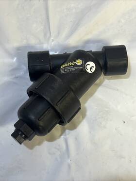Lst1225d Banjo Line Y Strainer Polypropylene Black Max Operating Pressure 225psi