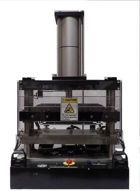 7028 Bdd Assembly 11x6 Extrusion Industrial Pneumatic Press With Controls As-is