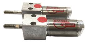 Bf-090.5-d Bimba Pneumatic Air Cylinder Lot Of 2 Used