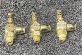 Fqp2k Bimba Lot Of 3 Air Cylinder Flow Control Valves