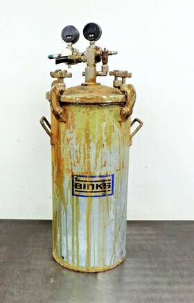 83-5682 Binks Pressure Tank 80 Psig Paint Glue