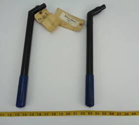 B212-0014 Brand Hydrualics Lot Of 2 Hydraulics Omaha Nebraska Handles For Hand Pump