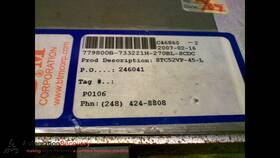 Ni2-q6.5-ap6-0.16-fs4.4x3 Btm Stc52vp-45-l W Attached Part Number Ni2-q6.5-ap6-0.16-fs4.4x3/s304 #173142