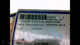 Stc62vp-90-r Btm Pneumatic Power Clamp #189330