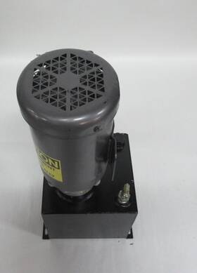 M404-352-02h21g Bucher Fluid Pack C/w Motor 3hp 3450rpm 208-230/460v 56c Tefc 3ph Used