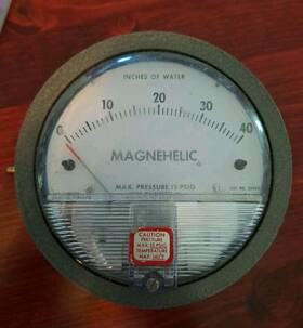 70531ce16 Cat Magnehelic No. 2040 15 Psig Mac Pressure Meter Used Untested