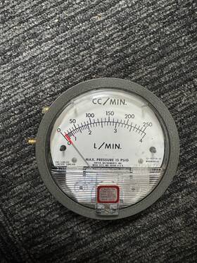 3646360 Cc/min Flow Meter Dwyer Instruments Differential Pressure Gauge