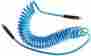 Chp14-25b Mettleair 25 7.5 M Recoil Hose 3 8 Od X 1 4 Npt Blue Spiral Pig Tail Air