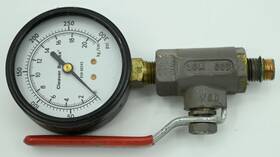 850-00245 Cleaver Brooks To 300 Psi Gauge Model With Cutoff Valve