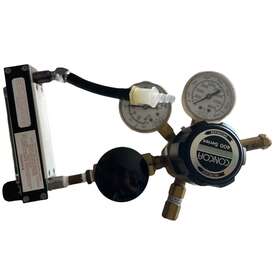 12-933 Concoa 12-285 400 Series Flowmeter Regulator 200psig Instrument 12-285/12-933