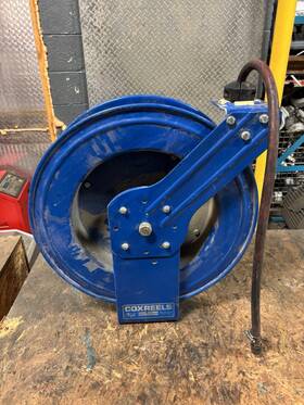 Sh-n-350-rh Coxwells Coxreels Hose Reel Used